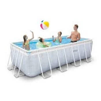 Intex bazen Prism Frame sa metalnom konstrukcijom pravougaoni 400x200x100 cm  Chevron 26780NP-3