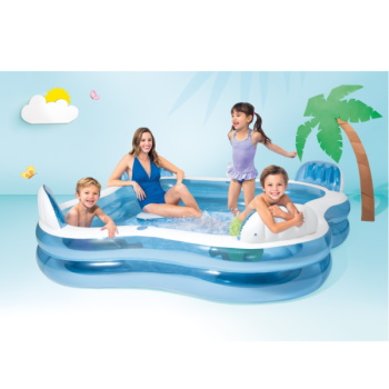 Intex bazen sa sedištima 2.29m x 2.29m x 0.66m 56475-3