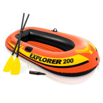 Intex čamac na naduvavanje Explorer 200 set 58331NP