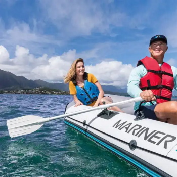 Intex čamac na naduvavanje Mariner 4 sa aluminijumskim veslima 68376NP-5