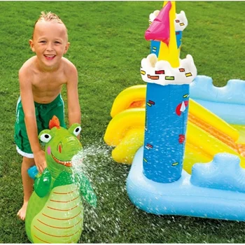 Intex dečiji bazen Fantasy castle play centre  185 x 152 x 107cm 57138-1