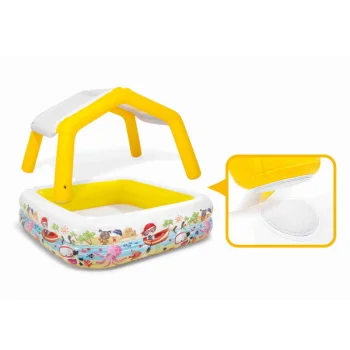 Intex dečiji bazen sa krovom 157×157mx122cm 57470NP Intex dečiji bazen sa krovom 157×157mx122cm 57470NP