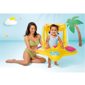 Intex dubak za bebe sa zaštitom od sunca-2