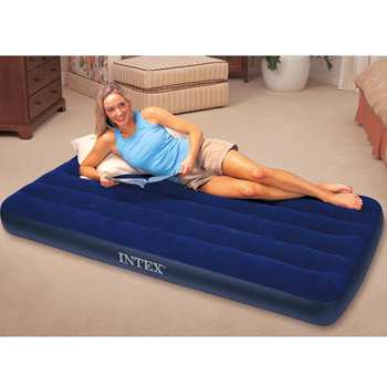 Intex vazdušni krevet na naduvavanje Twin Classic Downy 99x191x22 cm