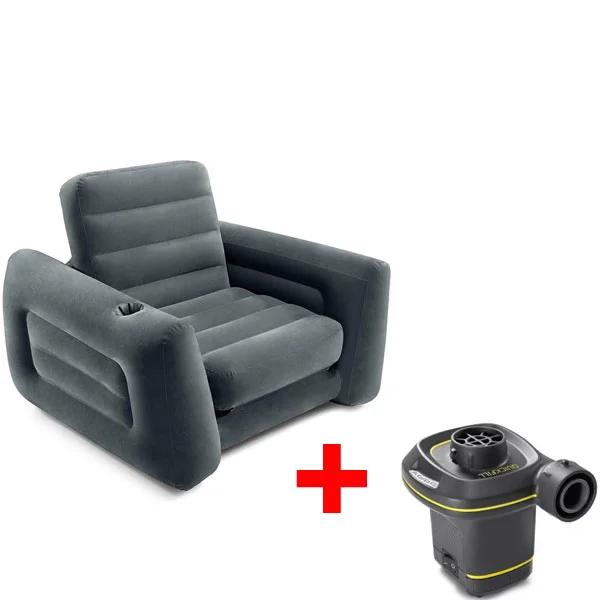 Intex fotelja na naduvavanje Pull out 117x224x66 cm + pumpa Intex fotelja na naduvavanje Pull out 117x224x66 cm + pumpa