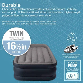  Intex krevet na naduvavanje Deluxe Fiber-Tech 99 x 191 x 42 cm-3