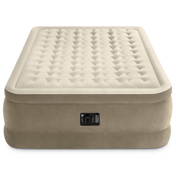 Intex plišani vazdušni krevet Queen Ultra sa ugrađenom pumpom 152x203x46 cm-2
