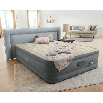 Intex uzdignuti vazdušni krevet Queen Premaire sa ugrađenom pumpom 152x203x46 cm-1