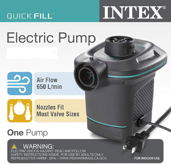 Intex pumpa sa nastavcima za sve ventile 66634