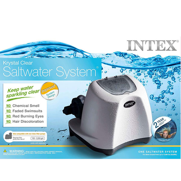 Intex Krystal Clear uređaj za prečišćavanje pomoću soli 56800 lit 26670-3