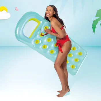 Intex šareni rupičasti dušek za vodu 59895EU-2 Intex šareni rupičasti dušek za vodu 59895EU-2