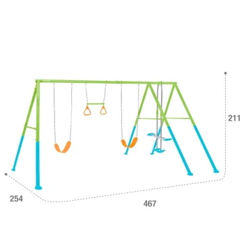 Intex ljuljaška za decu 4u1 44130-7 Intex ljuljaška za decu 4u1 44130-7