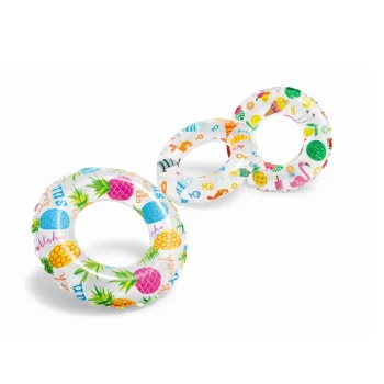 Intex šlauf za decu Lively Print Swim Rings - šarene ribice 59230NP-1
