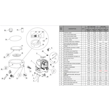Intex SPA pokrivač na naduvavanje za đakuzije 11689-2