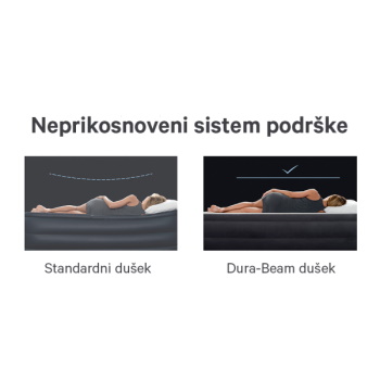 Intex vazdušni krevet sa ugradjenom pumpom Twin Deluxe  99x191x46cm 64426ND-2