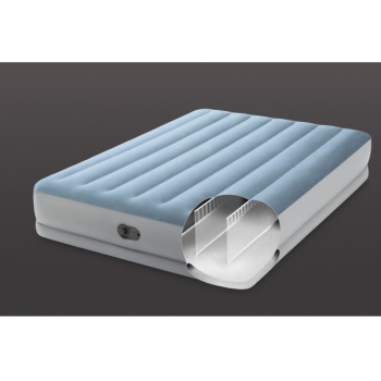 Intex vazdušni krevet sa USB pumpom Queen Dura Beam 152x203x36cm 