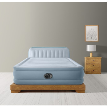 Intex vazdušni krevet sa ugrađenom pumpom Queen Plush Headboard 152 x 236 x 86cm 64450ND-3