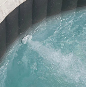 Jacuzzi bazen Intex sa grejačem za dvorište - plavi 28486-4