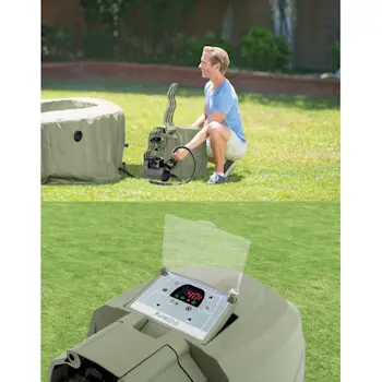 Jacuzzi Intex sa grejačem za dvorište + POKLON set za održavanje-6