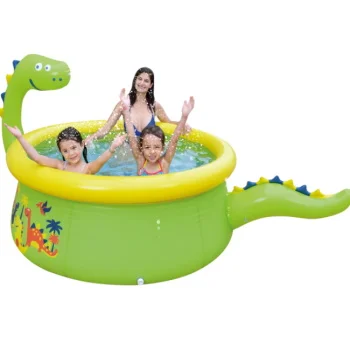 Bazen sa prskalicom 3D Dinosaurus 175x62 cm 17786