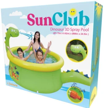 Bazen sa prskalicom 3D Dinosaurus 175x62 cm 17786-4