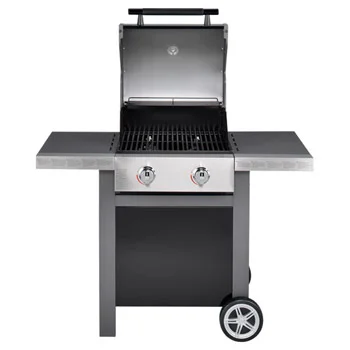 Jamie Oliver Home 2, roštilj na gas sa 2 gorionika, crni-2