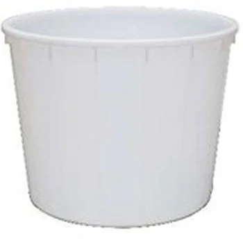 Kaca okrugla 1000 l bela