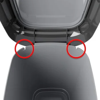 Kanta za otpatkeDual  Swing L antracit metalik siva-3 Kanta za otpatkeDual  Swing L antracit metalik siva-3