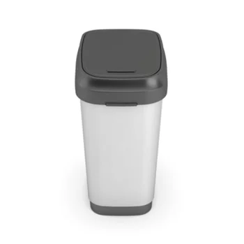 Kanta za otpatke Dual Swing L metalik siva CU 237327-4 Kanta za otpatke Dual Swing L metalik siva CU 237327-4