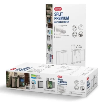 Plastični orman za sortiranje otpada Split Premium-5