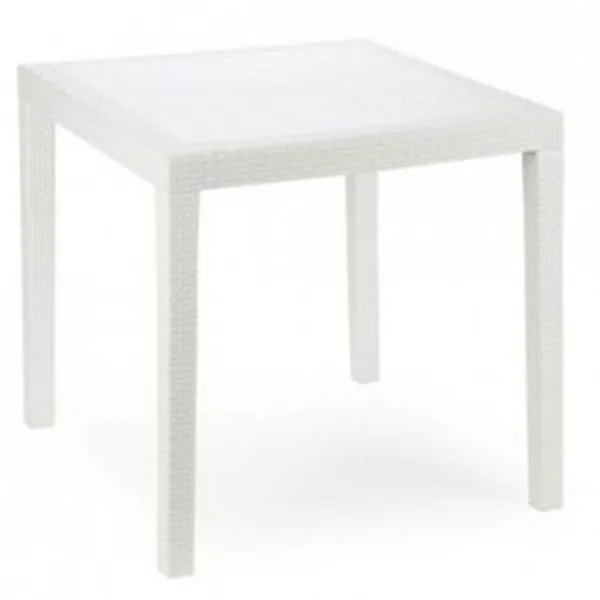 Baštenski sto plastični King - bela 047358