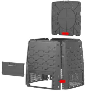 Komposter bez kutije Harmony 840l 1/1-3 Komposter bez kutije Harmony 840l 1/1-3