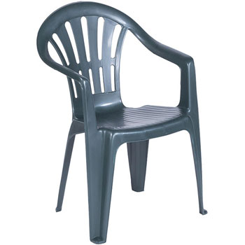 Kona baštenska stolica plastična - zelena 041833