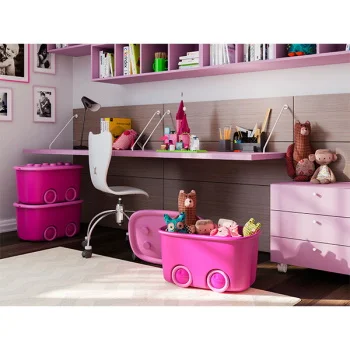 Kutija za igračke Funny Box pink-3