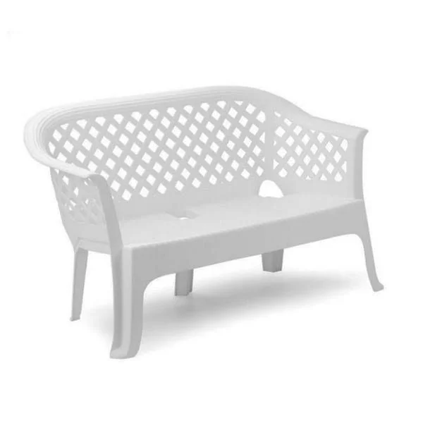 Baštenska plastična klupa dvosed Lariana 037986 Baštenska plastična klupa dvosed Lariana 037986