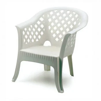 Lario baštenska fotelja - bela 037985 Lario baštenska fotelja - bela 037985