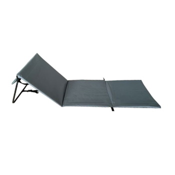 Ležaljka za plažu sklopiva - siva LP-720000S-1