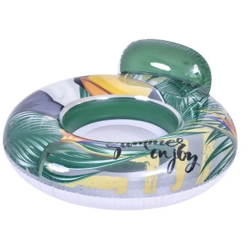 Ležaljka za vodu okrugla sa mrežicom 93cm Zelena 35005-1 Ležaljka za vodu okrugla sa mrežicom 93cm Zelena 35005-1