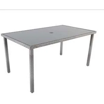 Lima baštenski sto od ratana sivi 055678 Lima baštenski sto od ratana sivi 055678