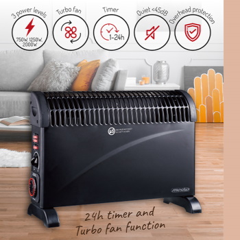 Mesko konvektorska grejalica sa ventilatorom i tajmerom 2000W MS7741-3 Mesko konvektorska grejalica sa ventilatorom i tajmerom 2000W MS7741-3