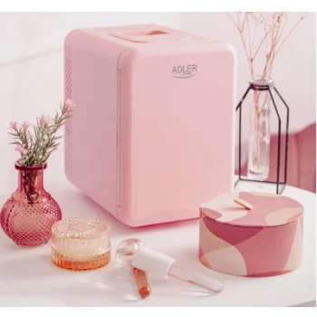 Adler mini prenosni frižider 4L Pink AD8084P-7