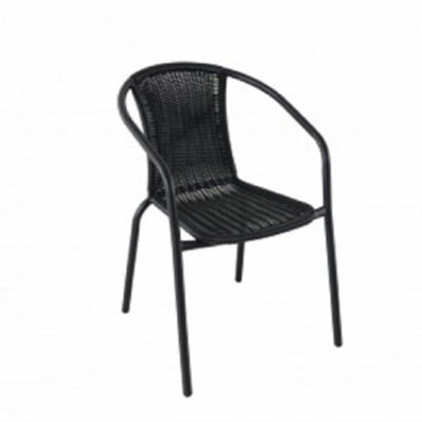 Napoli metalna stolica - crna 051199-1