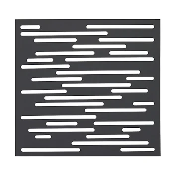 Nortene dekorativni panel Nautic antracit PP 1x1m 2019487