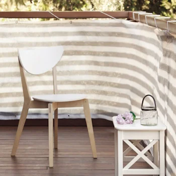 Nortene mreža za balkone Balkony easy sivo/bela 0.9x5m 2021551