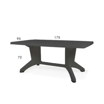 Opera sto Zeus antracit crna