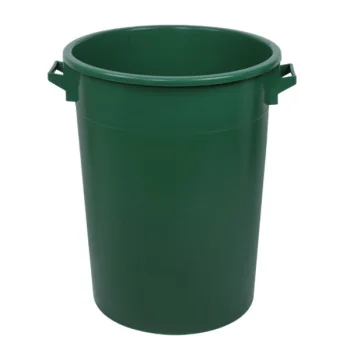 Kaca okrugla plastična 100 l bela   Kaca okrugla plastična 100 l bela