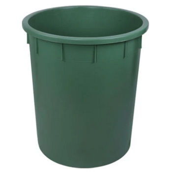 Kaca okrugla plastična 200 l zelena 