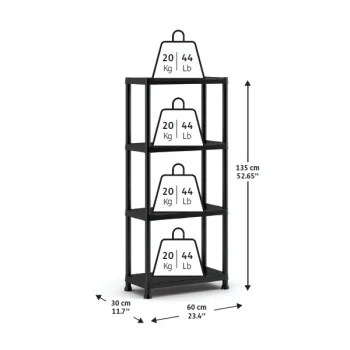 Polica Plus 60/4 CU 256740-2 Polica Plus 60/4 CU 256740-2