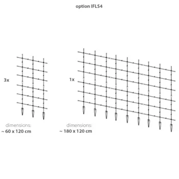 Prosperplast držač za cveće IFLS4-G851-2