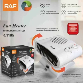 Raf kalorifer 1500W beli R.1185-5